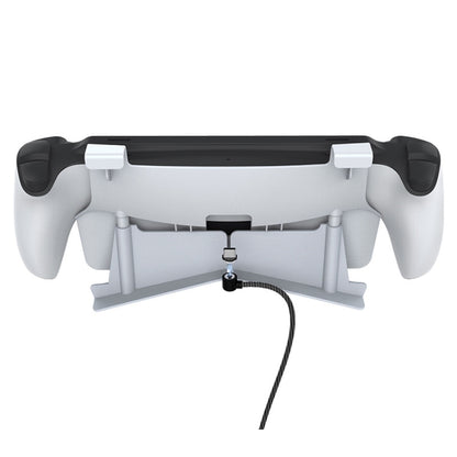 For PlayStation Portal iplay HBP-587 Host Storage Rack With Charging Function(White) by iplay