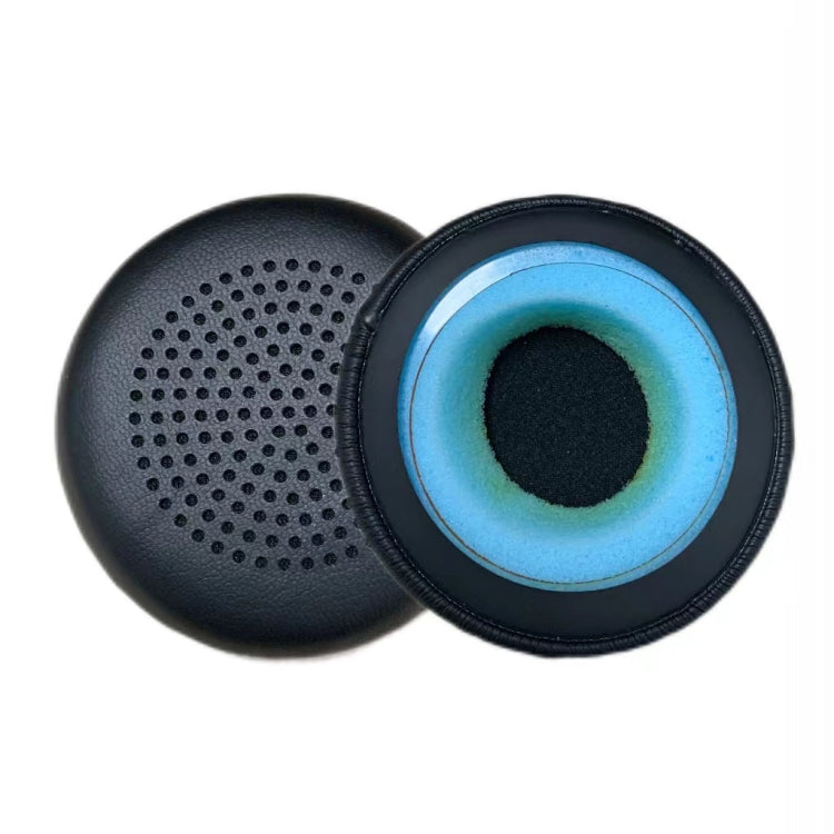 1pair For Plantronics UC B825 Headphone Leather Sponge Cover Earmuffs, Color: Black Mesh Sponge by bashfashion