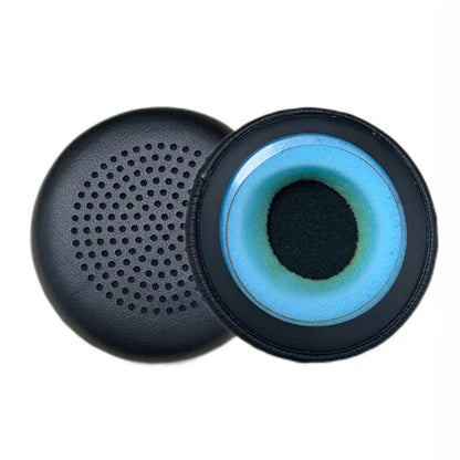 1pair For Plantronics UC B825 Headphone Leather Sponge Cover Earmuffs, Color: Black Mesh Sponge by bashfashion