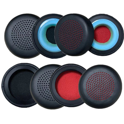 1pair For Plantronics UC B825 Headphone Leather Sponge Cover Earmuffs, Color: Black Mesh Sponge by bashfashion