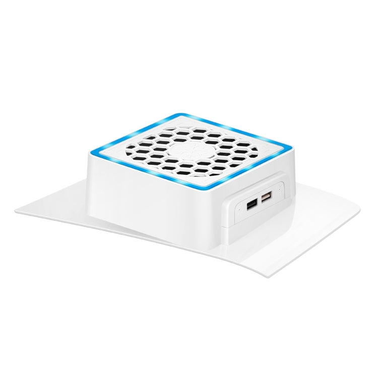 For PS5 Slim Console Side-mounted Cooling Fan RGB Radiator by bashfashion