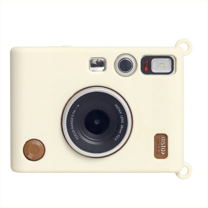 For Fujifilm Instax Mini EVO Wear-Resistant Soft Shell Protective Case, Color: Beige by bashfashion