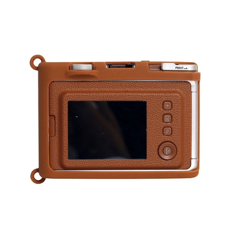 For Fujifilm Instax Mini EVO Wear-Resistant Soft Shell Protective Case, Color: Beige by bashfashion