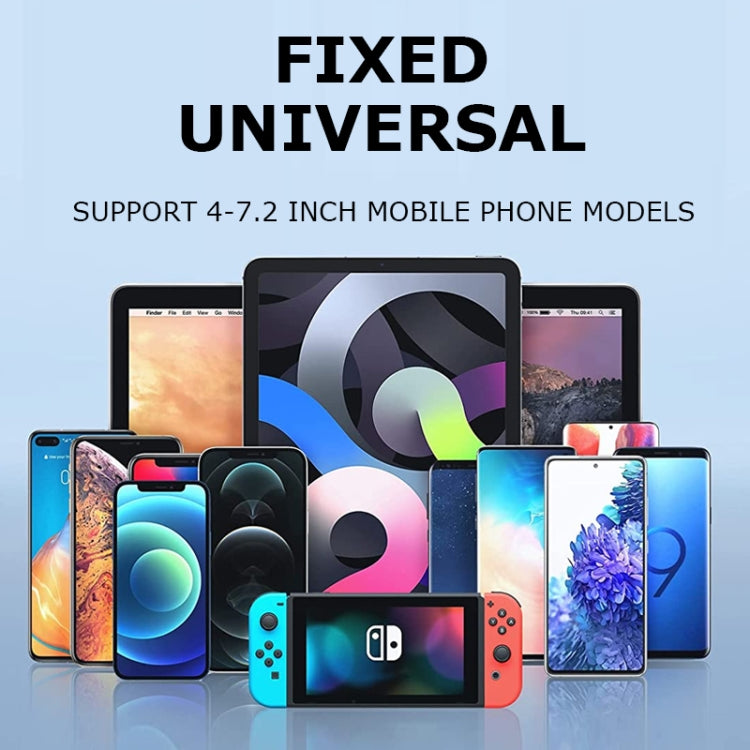 AIMITE M8 Car Wireless Charger Phone Holder Vacuum Suction Cup Strong Magnetic Support Bracket(Silver) by AIMITE