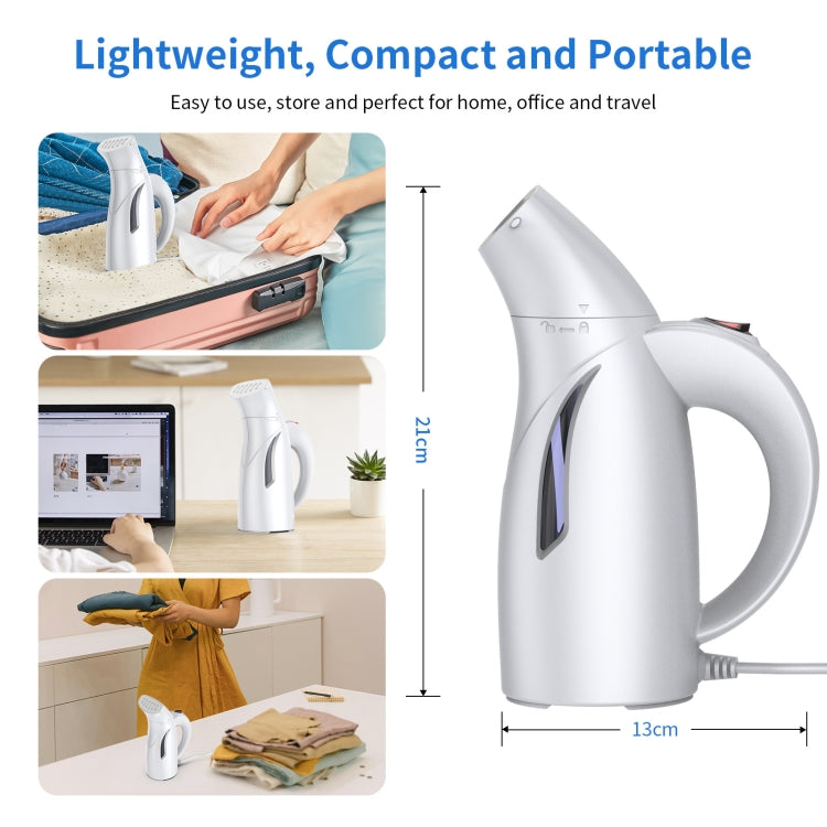 LM-1609S Portable Steam Handheld Electric Iron Home Mini Hanging Iron, Spec: EU Plug by bashfashion