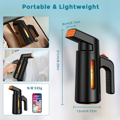 GY-168 Portable Handheld Hanging Iron Wet And Dry Dual-Use Electric Iron, Spec: EU Plug by bashfashion