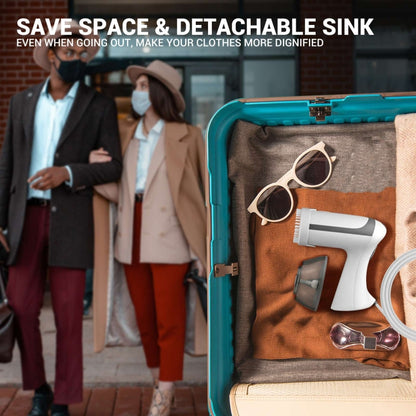 Small Portable Handheld Household Steam Spray Clothes Wrinkle Removal Iron, Size: US Plug(Black) by bashfashion