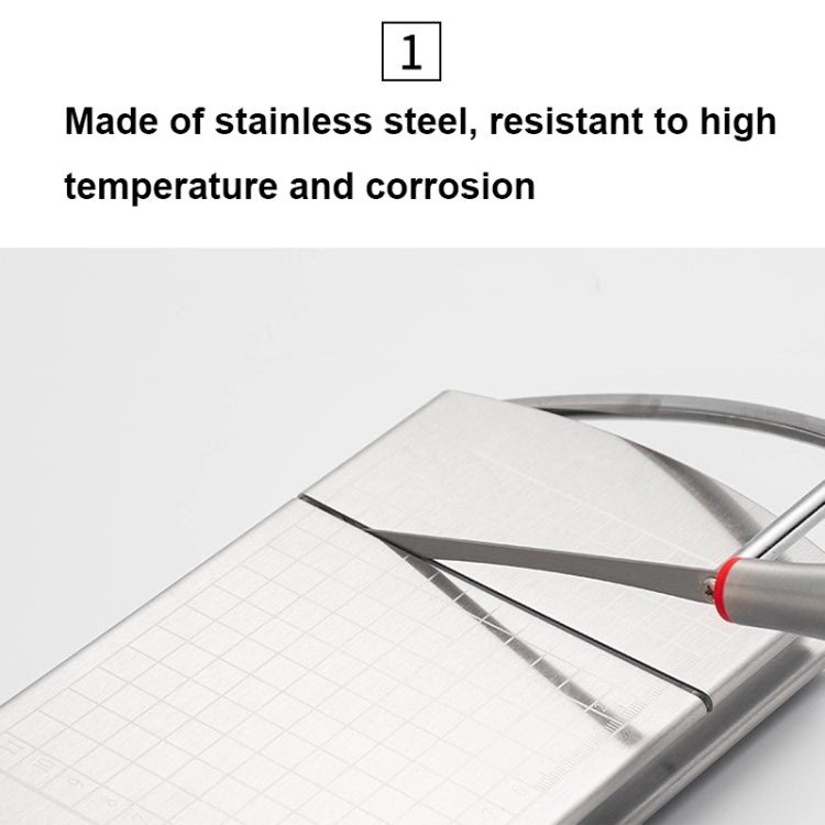 Stainless Steel Scale Cheese Slicer Kitchen Tools Bread Divider(Cutter) by bashfashion