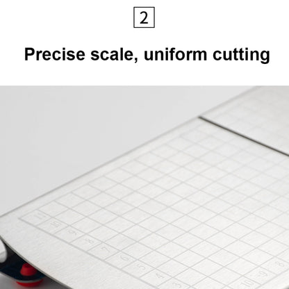 Stainless Steel Scale Cheese Slicer Kitchen Tools Bread Divider(Cutter) by bashfashion