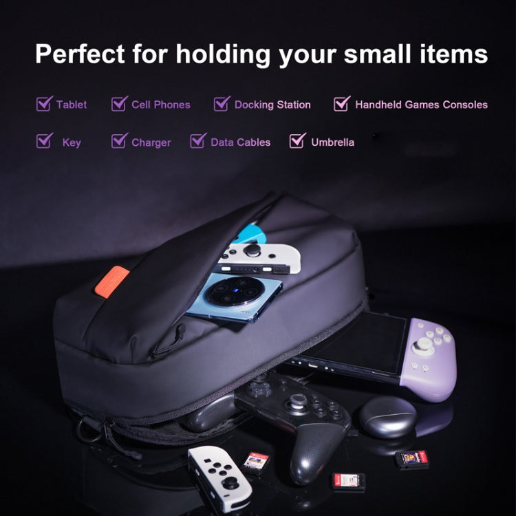 STARTRC GAMES Handheld Universal Storage Bag Crossbody Bag(Silver) by STARTRC GAMES