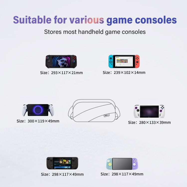 STARTRC GAMES Handheld Universal Storage Bag Crossbody Bag(Black) by STARTRC GAMES