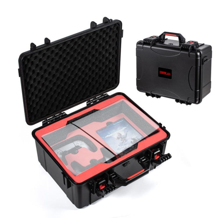 For PS5 Slim STARTRC GAMES Game Console Storage Waterproof Box Hardshell Case by bashfashion