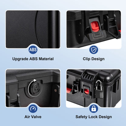 For PS5 Slim STARTRC GAMES Game Console Storage Waterproof Box Hardshell Case by bashfashion