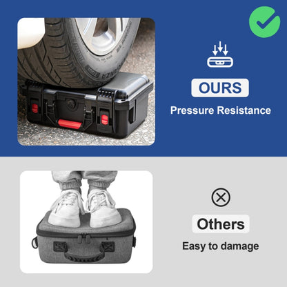 For PS5 Slim STARTRC GAMES Game Console Storage Waterproof Box Hardshell Case by bashfashion