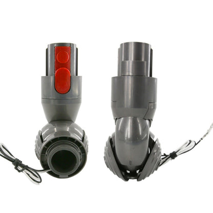 For Dyson V8 V10 Vacuum Cleaner Direct Drive Head Elbow Connector with Wheels Repair Parts by bashfashion
