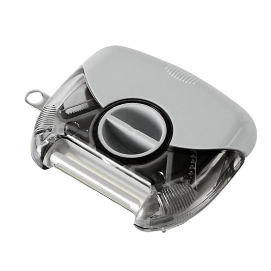 3-In-1 Multifunctional Rotary Peeler Household Kitchen Tools Scraper Fruit Grater(Gray) by bashfashion