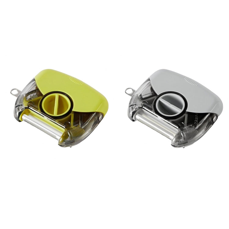 3-In-1 Multifunctional Rotary Peeler Household Kitchen Tools Scraper Fruit Grater(Gray) by bashfashion