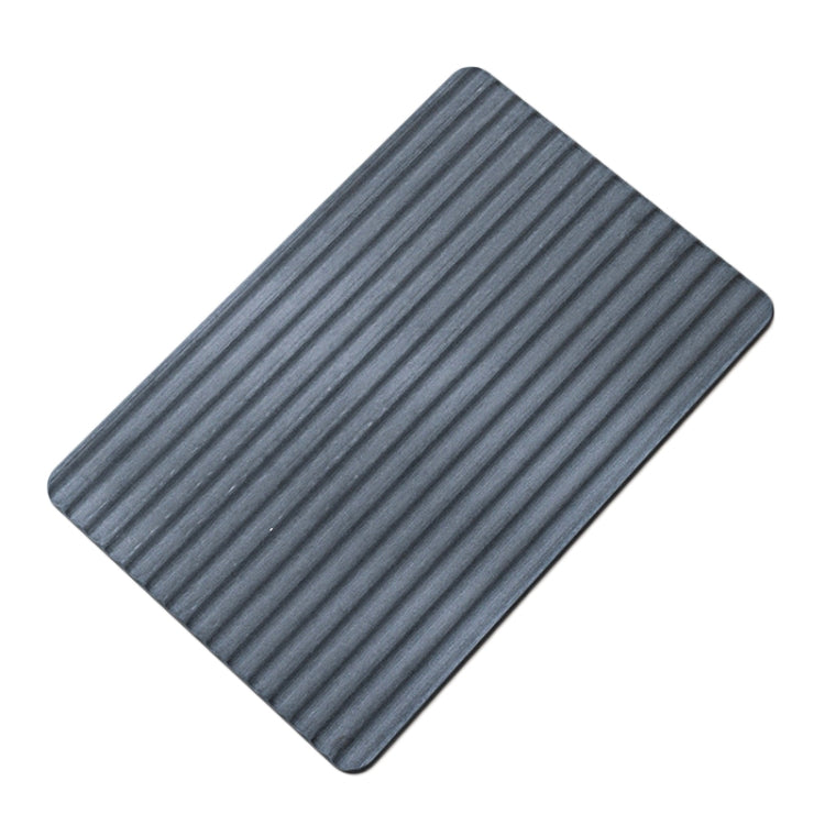 Diatomite Kitchen Drying Mat Drainage Countertop Pad Quick Dry Coaster Bathroom Hard Floor Mat, Size: 30x40cm(Dark Gray) by bashfashion