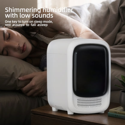 FS101 3.5L Colorful Light Home Bluetooth Music Aromatherapy Humidifier, Spec: AU Plug(Whtie) by bashfashion