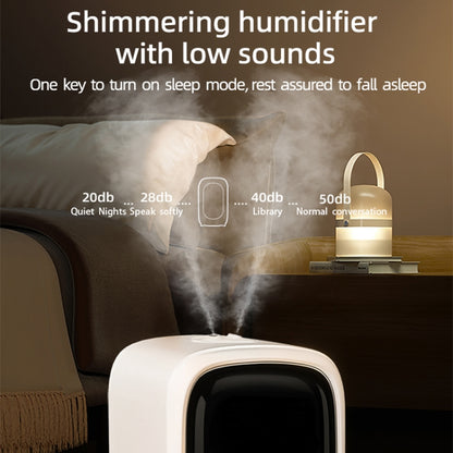 FS101 3.5L Colorful Light Home Bluetooth Music Aromatherapy Humidifier, Spec: EU Plug(Whtie) by bashfashion