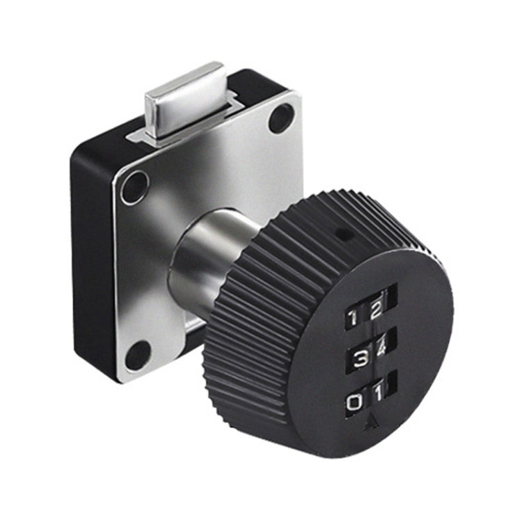 Home Cabinet Desk Drawer Combination Lock Lockers File Security Latches, Style: Black Beveled by bashfashion