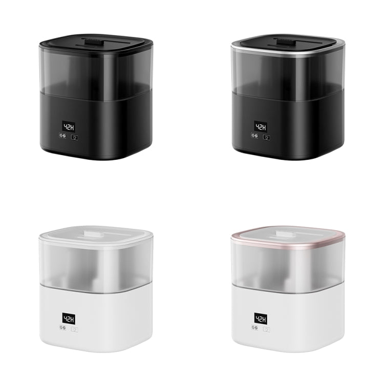 JSQ-58 1.1L large Capacity Digital Display Flame Atomization Humidifier, Color: White(EU Plug) by bashfashion