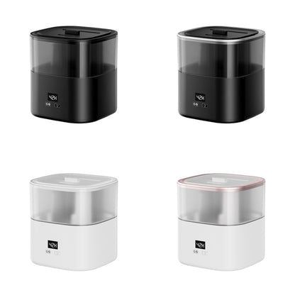 JSQ-58 1.1L large Capacity Digital Display Flame Atomization Humidifier, Color: Matt Black(US Plug) by bashfashion