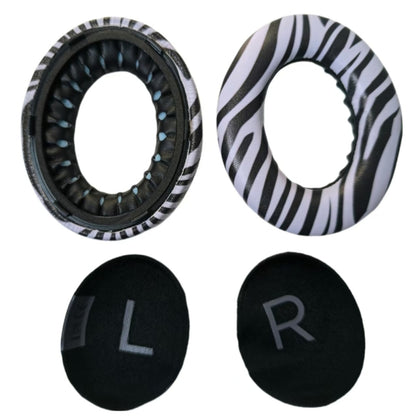 For BOSE 700 / NC700 2pcs Headphone Sponge Cover With Pad(Zebra Print) by bashfashion