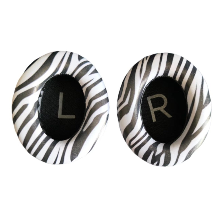 For BOSE 700 / NC700 2pcs Headphone Sponge Cover With Pad(Zebra Print) by bashfashion