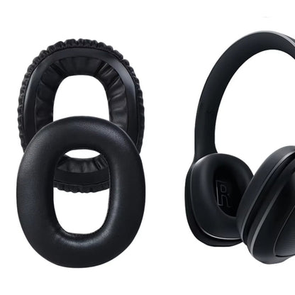 For Xiaomi Headset Easy Edition 2pcs Sponge Cover Earphone Leather Case(Black) by bashfashion