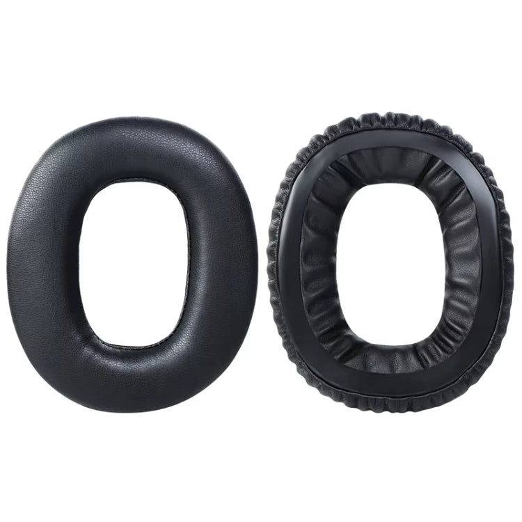 For Xiaomi Headset Easy Edition 2pcs Sponge Cover Earphone Leather Case(Black) by bashfashion