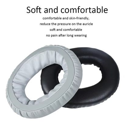 For Xiaomi Headset Easy Edition 2pcs Sponge Cover Earphone Leather Case(Black) by bashfashion