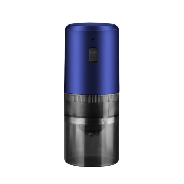 USB Rechargeable Adjustable Coarse and Fine Household Portable Electric Coffee Bean Grinder(Blue) by bashfashion