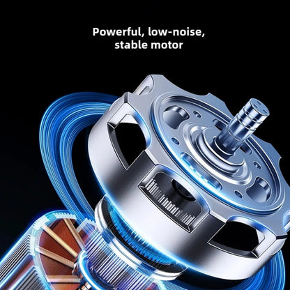 USB Rechargeable Adjustable Coarse and Fine Household Portable Electric Coffee Bean Grinder(Blue) by bashfashion