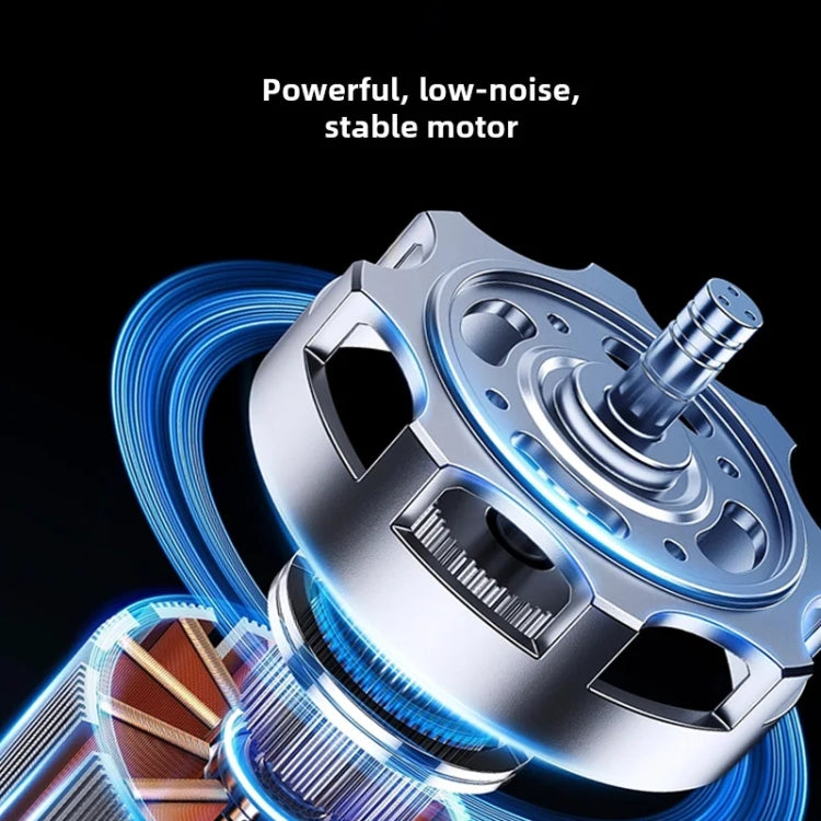 USB Rechargeable Adjustable Coarse and Fine Household Portable Electric Coffee Bean Grinder(Black) by bashfashion