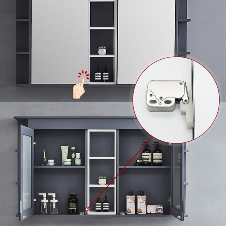 2pcs Household Thickened Closet Cabinet Door Latch, Style: Elephant Trunk Lock by bashfashion