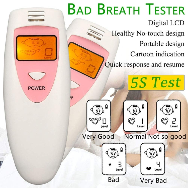 Bad Breath Detector Odor Gas Test Monitor, English Version by bashfashion