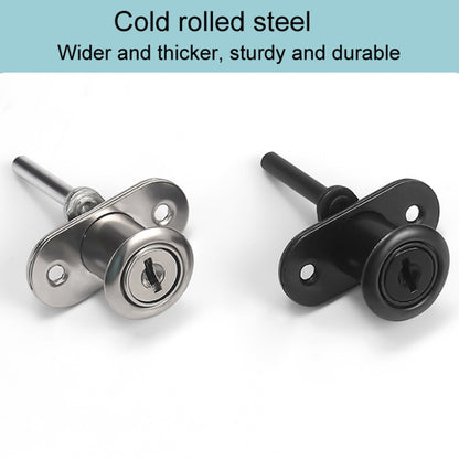 Home Office Desk Drawer Triple Connect File Cabinet Lock, Style: Side White by bashfashion