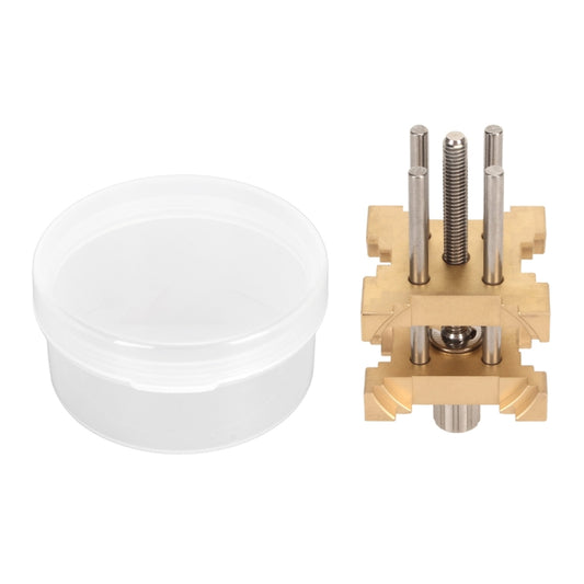 Four-Sided Pure Copper Watch Movement Holder(Yellow) by bashfashion