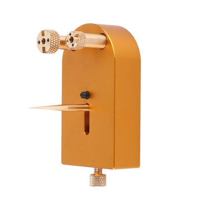 Square Metal Watch Hairspring Movement Balance Wheel Bracket(Copper) by bashfashion