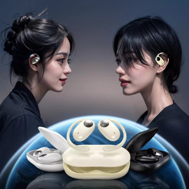 Wireless Hanging Ear Bluetooth Earphone Bone Conduction No In-Ear Open Sports Earphones(Skin Color) by bashfashion