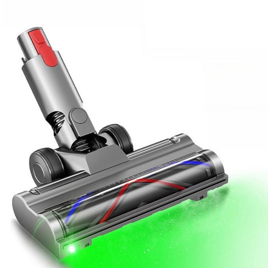 For Dyson V7 V8 V10 V11 V15 Vacuum Cleaner Lightweight Direct Drive Floor Brush Head with Dust Led Lights by bashfashion