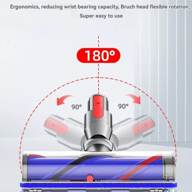 For Dyson V7 V8 V10 V11 V15 High Torque Direct Drive Roller Brush Head With Dust Display Light by bashfashion