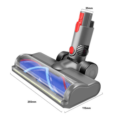 For Dyson V12 Slim / V10 Slim Full Range Dust Display Direct Drive Brush Head Vacuum Cleaner Accessories by bashfashion