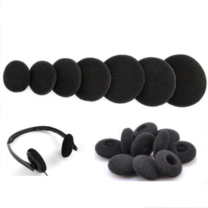 10pcs Sponge Ear Pads For Headphones Replacement Cushions 45mm by bashfashion