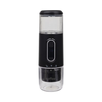 Wireless Portable Coffee Machine Compatible With Ground Coffee & NS Capsule(Black) by bashfashion