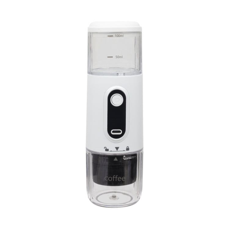 Wireless Portable Coffee Machine Compatible With Ground Coffee & NS Capsule(White) by bashfashion