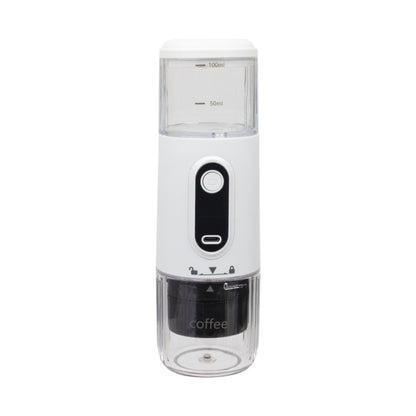 Wireless Portable Coffee Machine Compatible With Ground Coffee & NS Capsule(White) by bashfashion