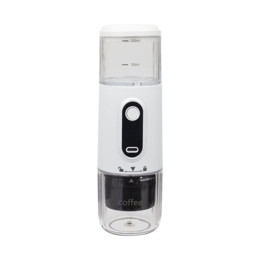 Wireless Portable Coffee Machine Compatible With Ground Coffee & NS Capsule(White) by bashfashion