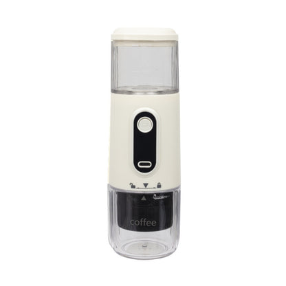 Wireless Portable Coffee Machine Compatible With Ground Coffee & NS Capsule(Beige) by bashfashion
